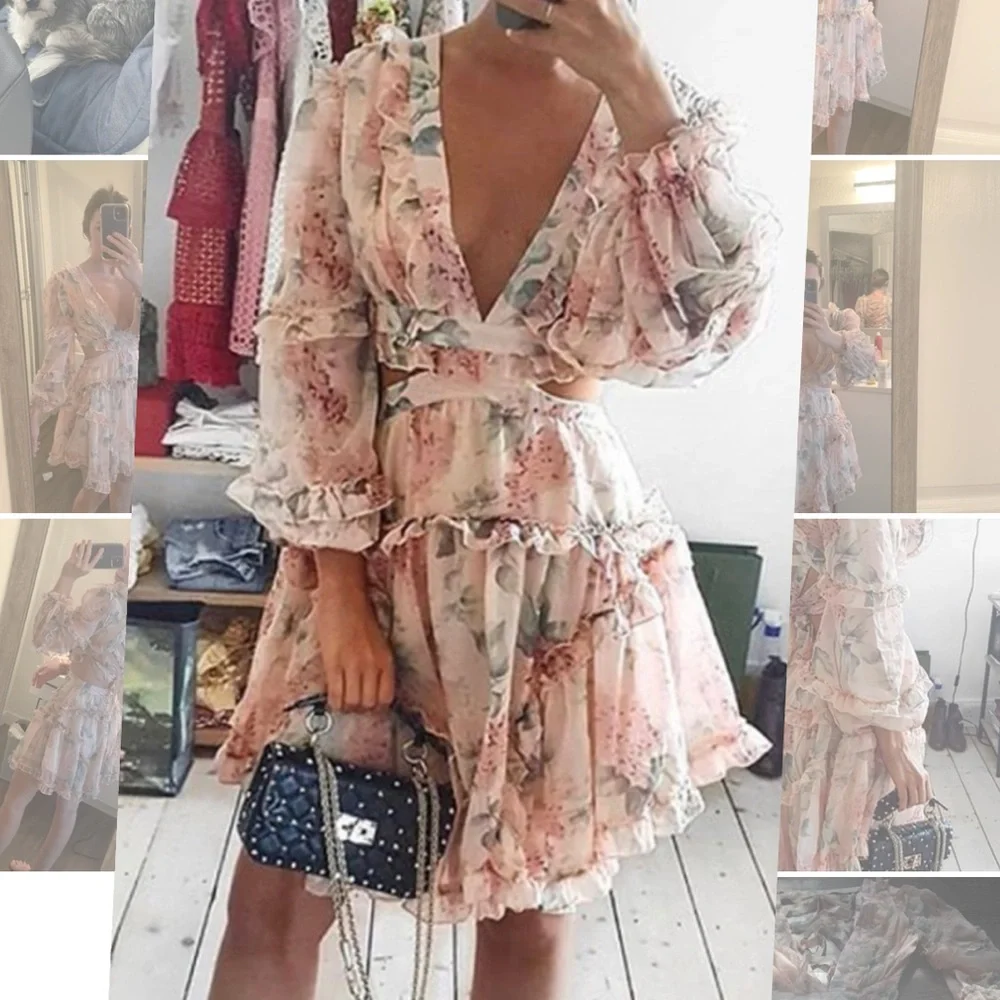 CUT OUT TIE BACK DRESS - Picture 10 of 10